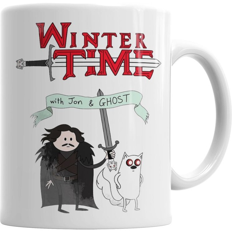 Humuts Game Of Thrones Adventuretimetişör Kupa Bardak Porselen - 1 Adet - Beyaz - 330 ml Fincan / Bardak / Kahve Takımı Fiyatı