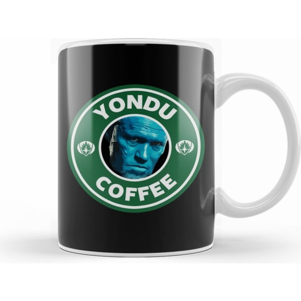 Humuts Guardians Of The Galaxy Yondu Coffee Starbucks Kupa Bardak Porselen - 1 Adet - Beyaz - 330 ml Fincan / Bardak / Kahve Takımı Fiyatı