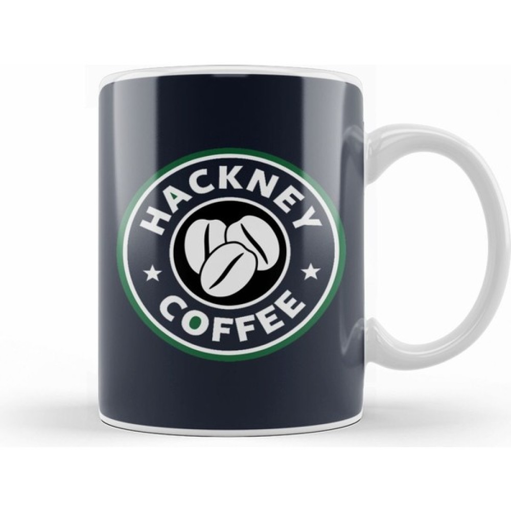 Humuts Hackney Coffee Starbucks Kupa Bardak Porselen - 1 Adet - Beyaz - 330 ml Fincan / Bardak / Kahve Takımı Fiyatı