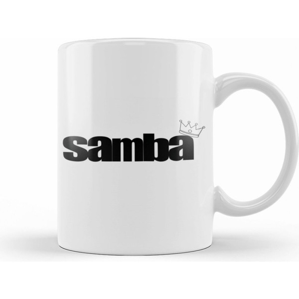 Humuts Samba Kupa Bardak Porselen - 1 Adet - Beyaz - 330 ml Fincan / Bardak / Kahve Takımı Fiyatı