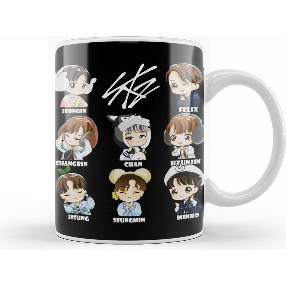 Humuts Stray Kids Changbin Kupa Bardak Porselen - 1 Adet - Beyaz - 330 ml Fincan / Bardak / Kahve Takımı Fiyatı