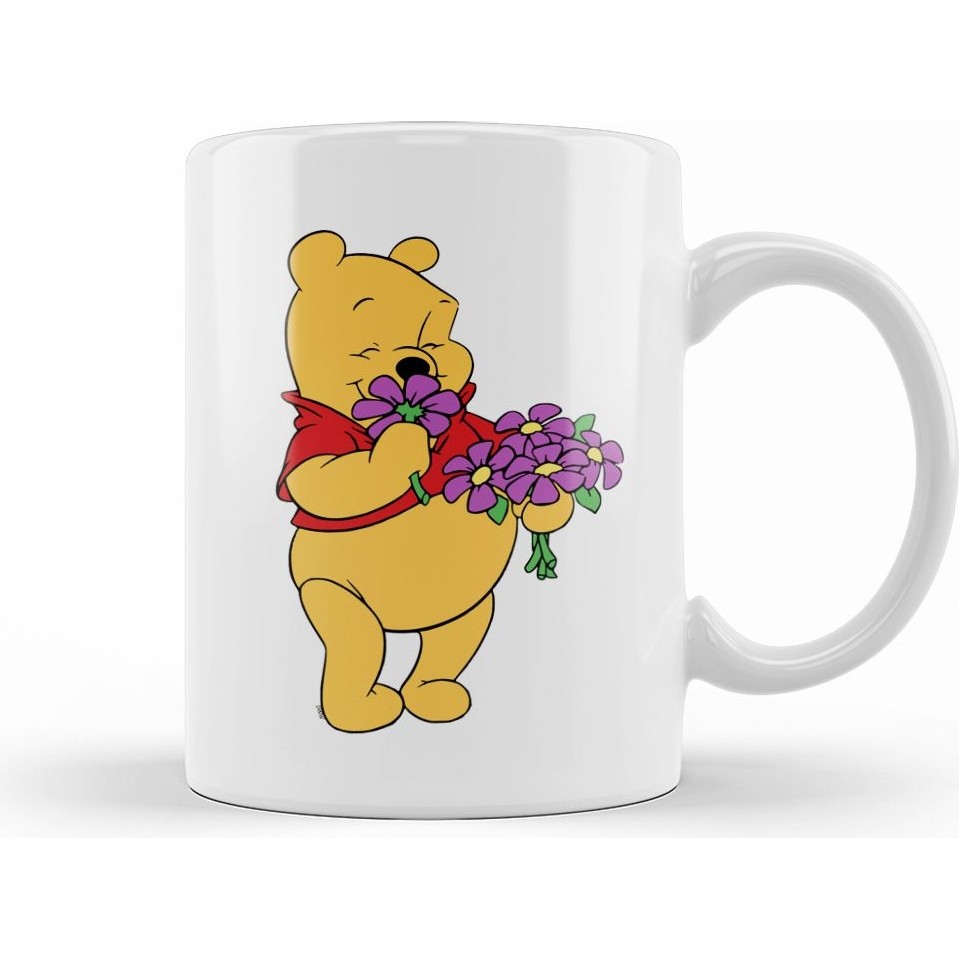 Humuts Winnie The Pooh 04 Kupa Bardak Porselen - 1 Adet - Beyaz - 330 ml Fincan / Bardak / Kahve Takımı Fiyatı