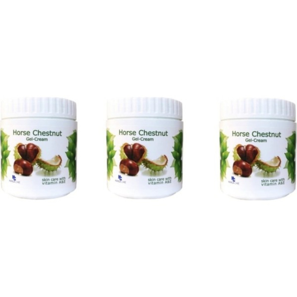 Hunca Care At Kestanesi Kremi 500 ml Horse Chestnut Gel-Cream x 3 Adet Nemlendiriciler Fiyatı