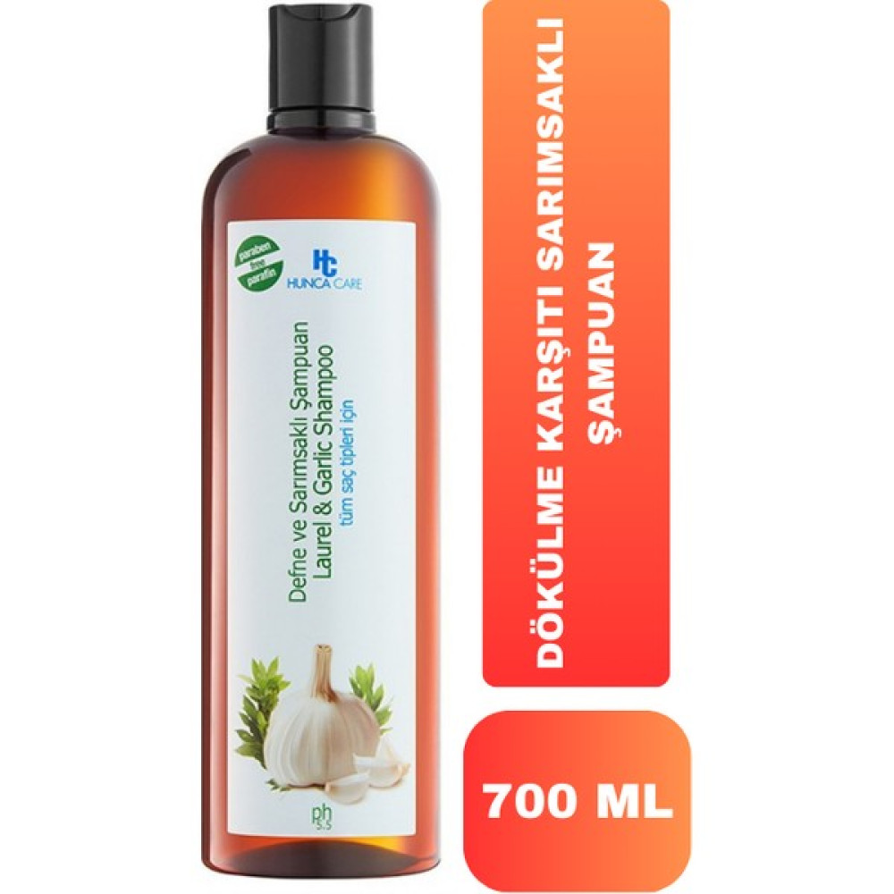 Hunca Care Dökülme Karşıtı Defne ve Sarımsaklı Şampuan 700 ml Şampuan ve Saç Kremi Fiyatı