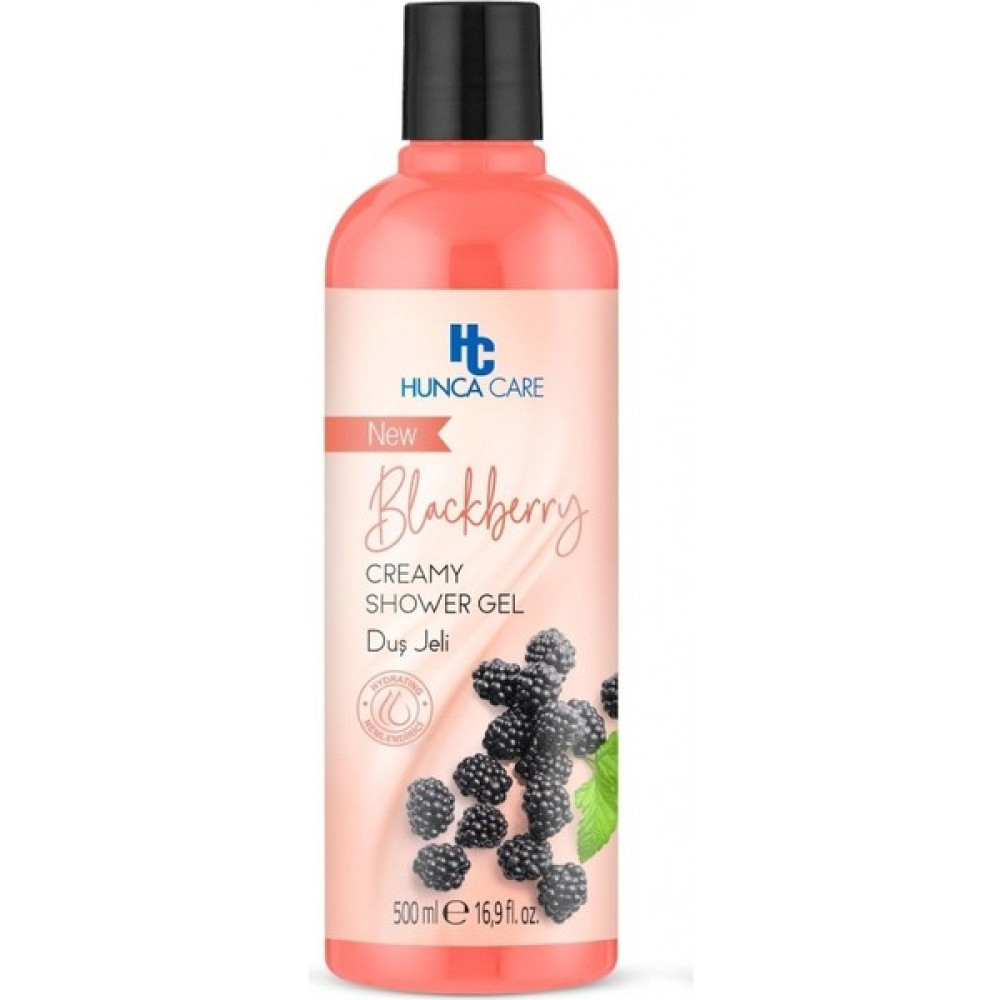 Hunca Care Duş Jeli Blackberry Böğürtlen 500ML - 500 ml Duş Jelleri ve Banyo Köpükleri Fiyatı