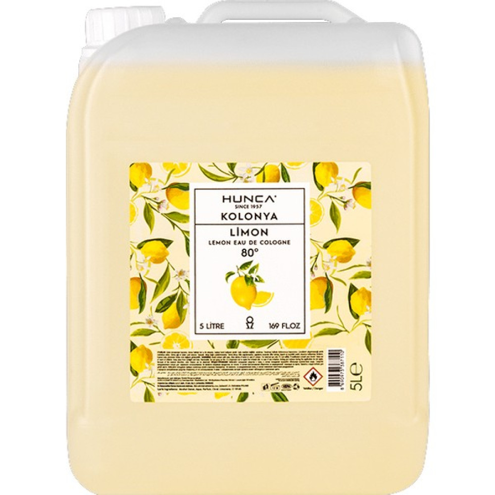 Hunca Limon Kolonyası 5 lt Kolonya & Gülsuyu Fiyatı