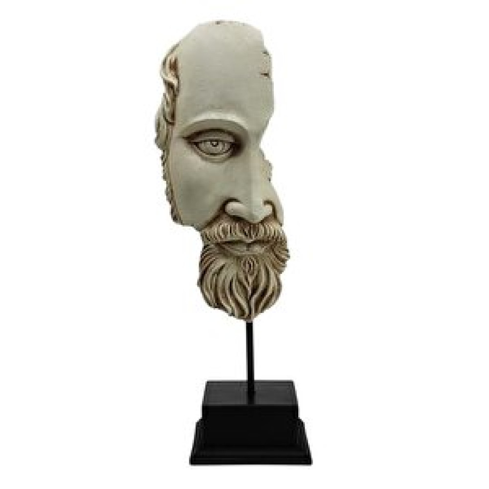 Hunga Dekoratif Antik Mask Standlı Biblo Model:2 Biblo Fiyatı