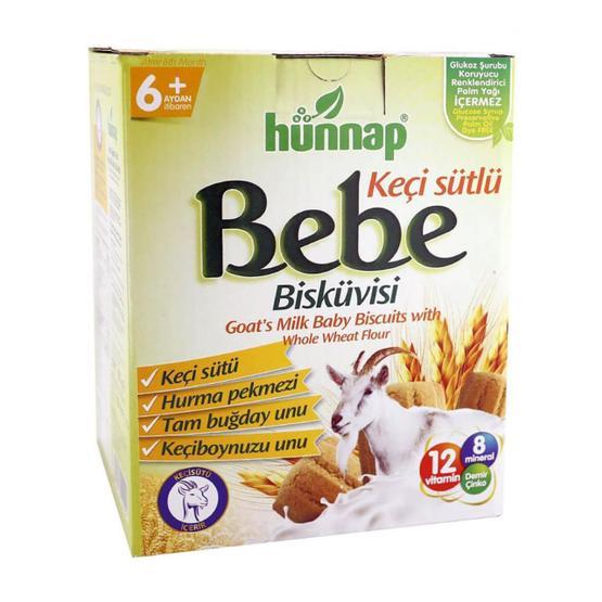 Hünnap 400 gr Keçi Sütlü Bebe Bisküvisi Bisküvi ve Kek Fiyatı