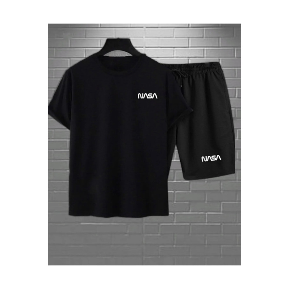 Hunors Sportswear & Company 2li Nasa Şort T-shirt Takım Siyah Takım NASASORTTSHIRT L Beden Erkek Şort Fiyatı