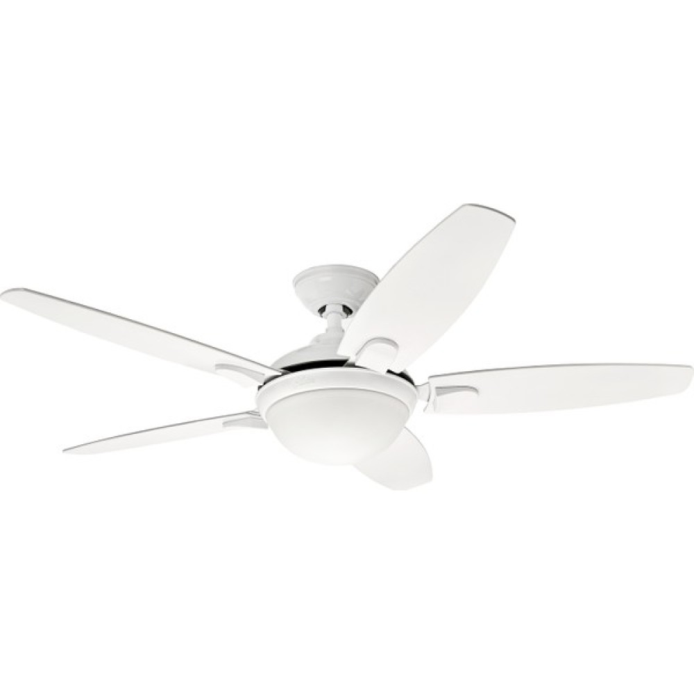 Hunter - Contempo Beyaz - 132 Cm. Aydınlatmalı Tavan Vantilatörü Elektrik ve Aydınlatma Fiyatı