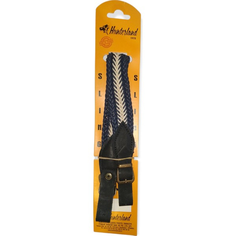 Hunterland Renkli Örgü Askı Kayışı Lacivert Beyaz ASK07-LB - Standart Oto Boyaları Fiyatı
