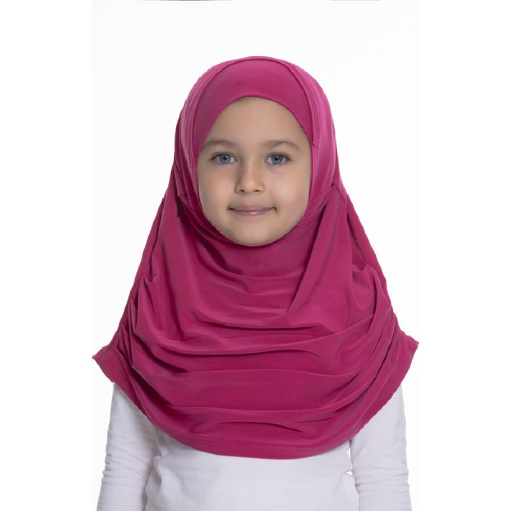 Hürrem Bone Fuşya Pratik Hazır Geçmeli Çocuk Tesettür Bone Sandy Kumaş Kendinden Boneli 78_20 Eşarp Fiyatı