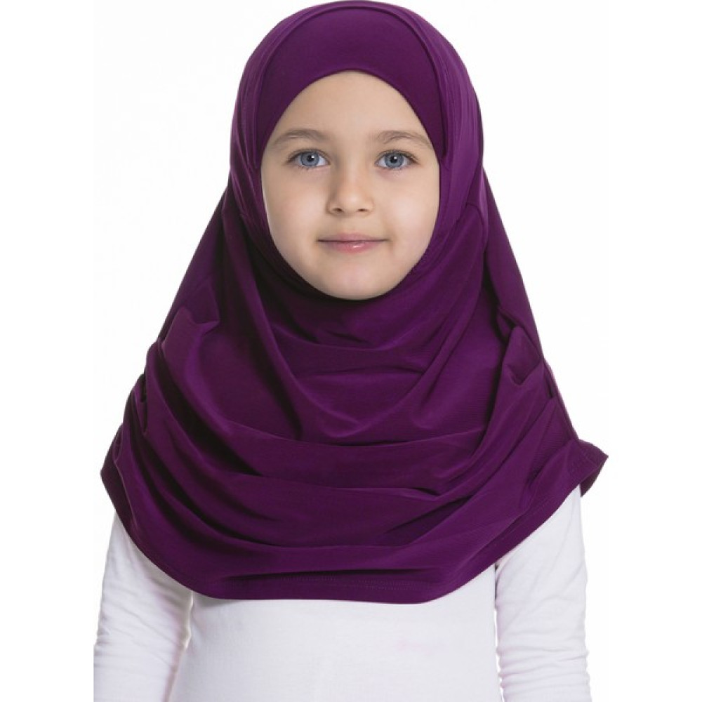 Hürrem Bone Şarabi Pratik Hazır Geçmeli Çocuk Tesettür Bone Sandy Kumaş Kendinden Boneli 78_08 Eşarp Fiyatı