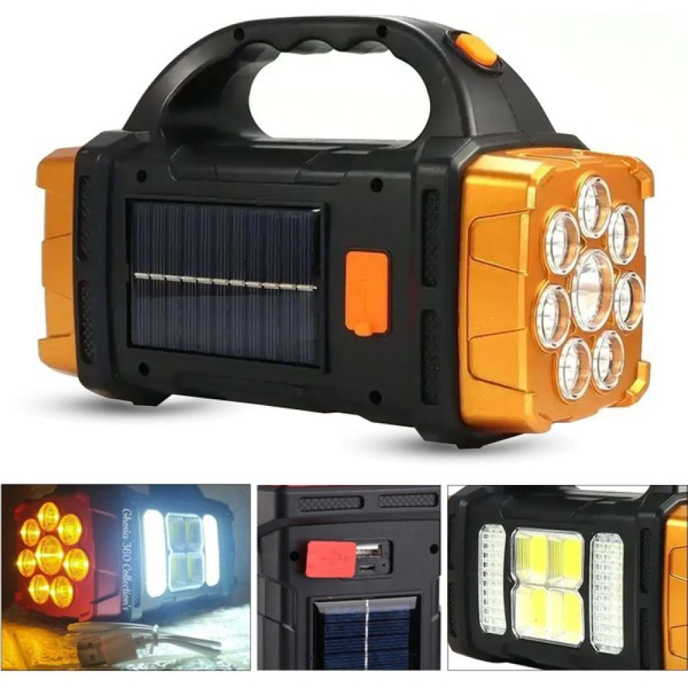 Hurry Bolt Solar Kamp Lambası Acil Durum Işığı Şarjlı Beyaz Günışığı Led+Cob 38W Hurry Bolt HB-1678 Elektrik ve Aydınlatma Fiyatı
