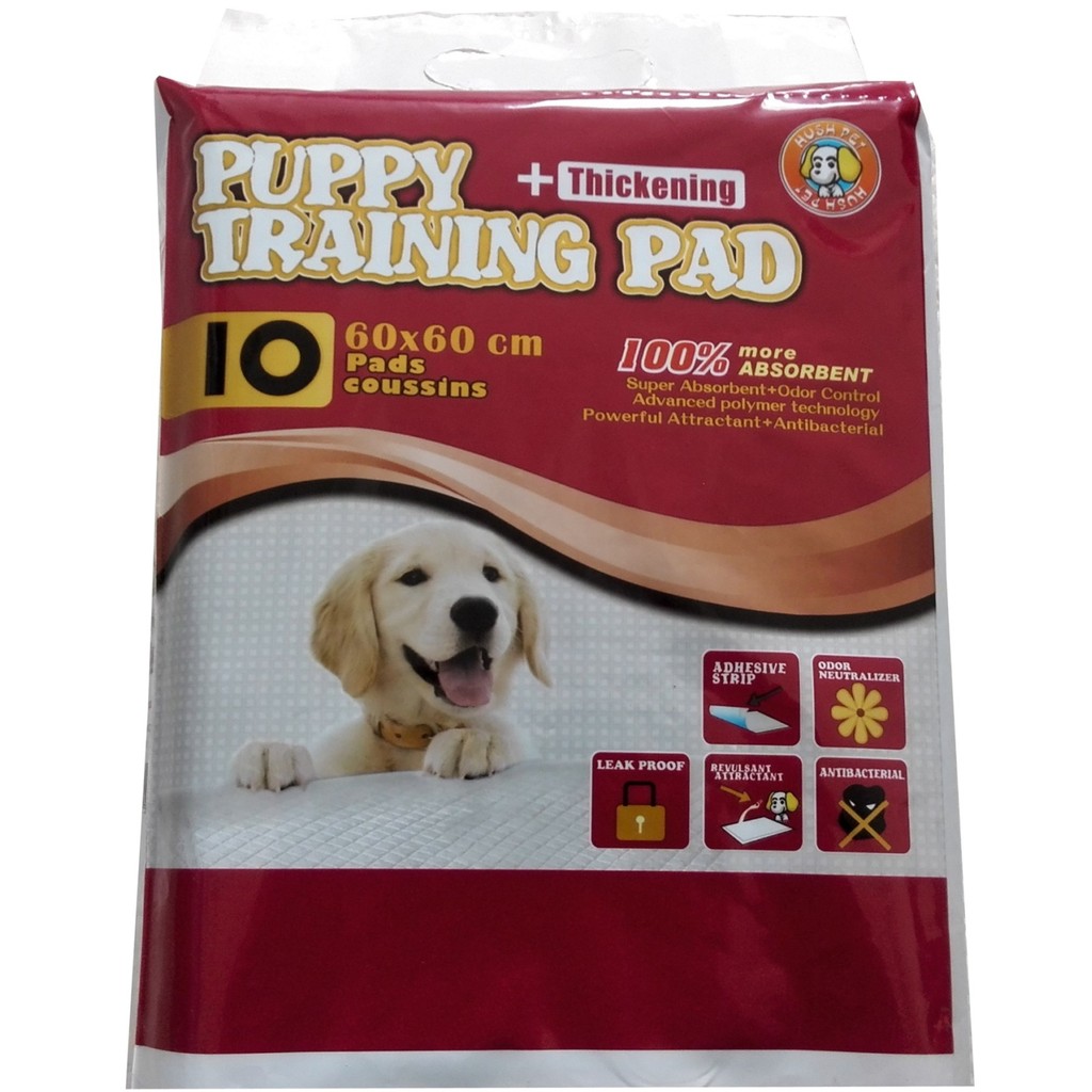 Hushpet Köpekler için 4 Tarafı Bantlı Çiş Bezi 10'lu 60x60 Evcil Hayvan Ürünleri Fiyatı