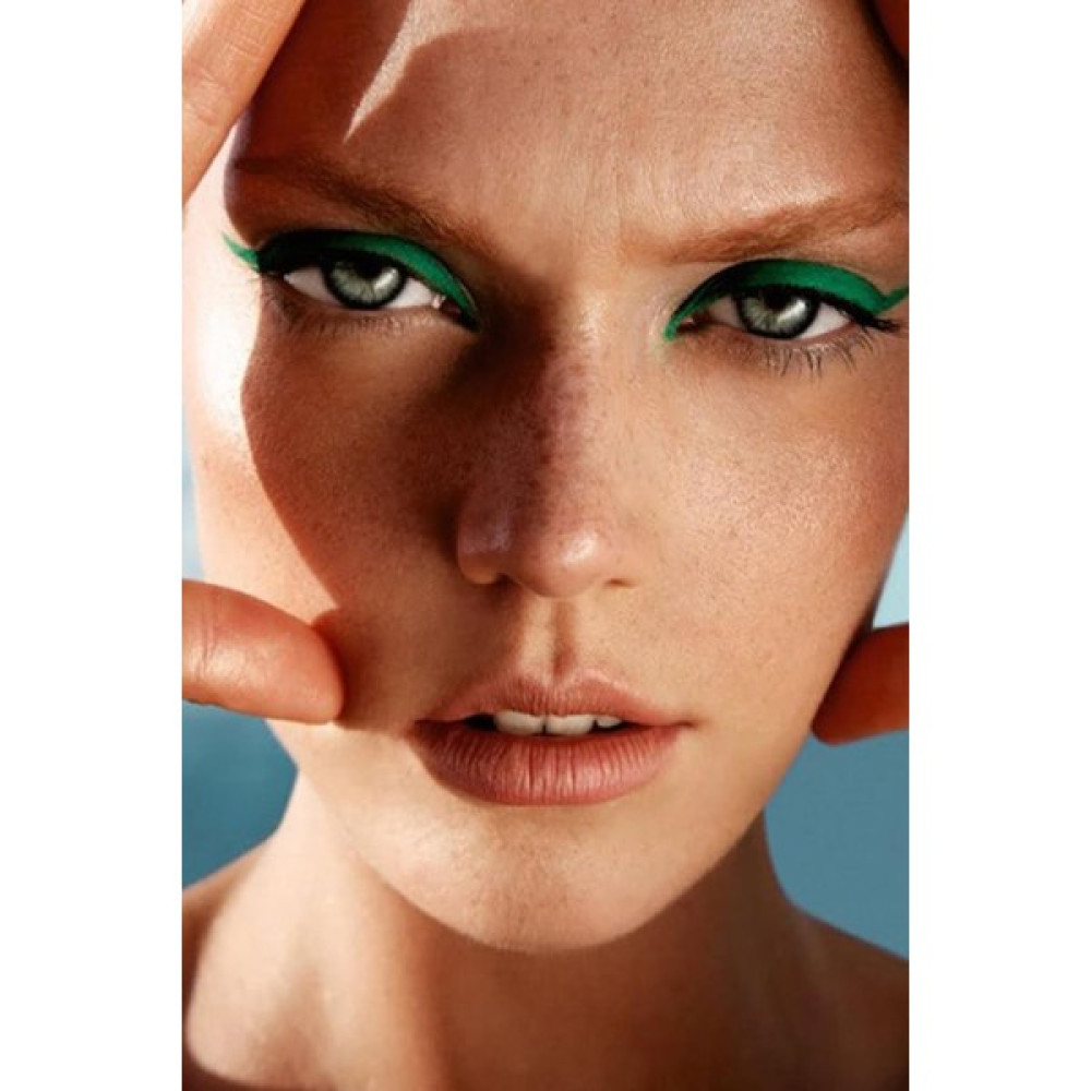 Huxia Beauty Kuyruk Damgalı Çift Başlı Eyeliner - Çabuk Kuruyan Kuyruk Eyeliner Damgası - Yeşil Eyeliner Fiyatı