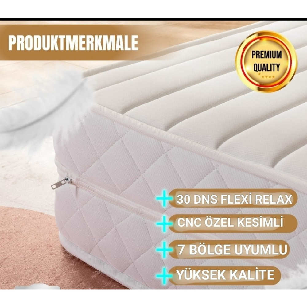 Hüzzam 80x200 / 160x200 cm | KEA Hemnes | Brimnes | Flekke | Glamberget Divan/Ranza/Karyola MODELLERİ İLE UYUMLU KATLANIR SÜNGER YATAK | TEK ÇİFT K... Yatak Fiyatı
