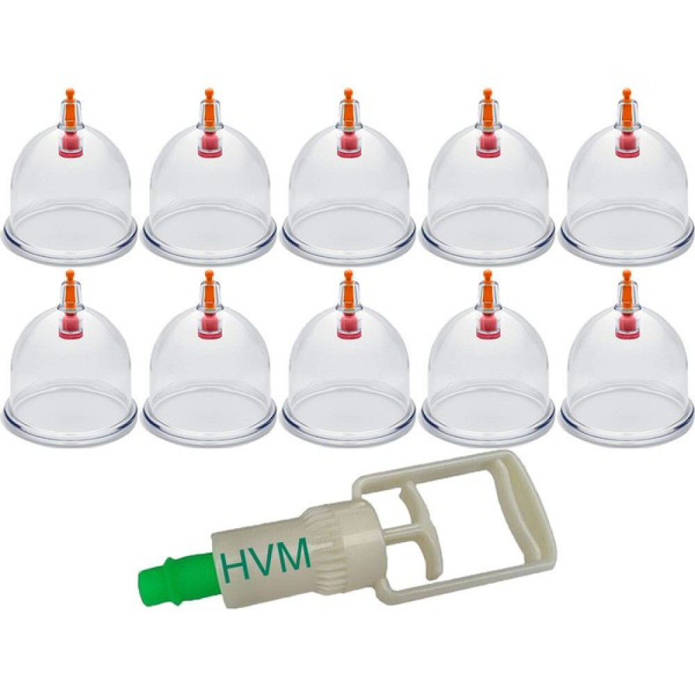 Hvm 10 Adet 7 cm Hacamat Kupası ve Hacamat Pompası Masaj Cihazları Fiyatı
