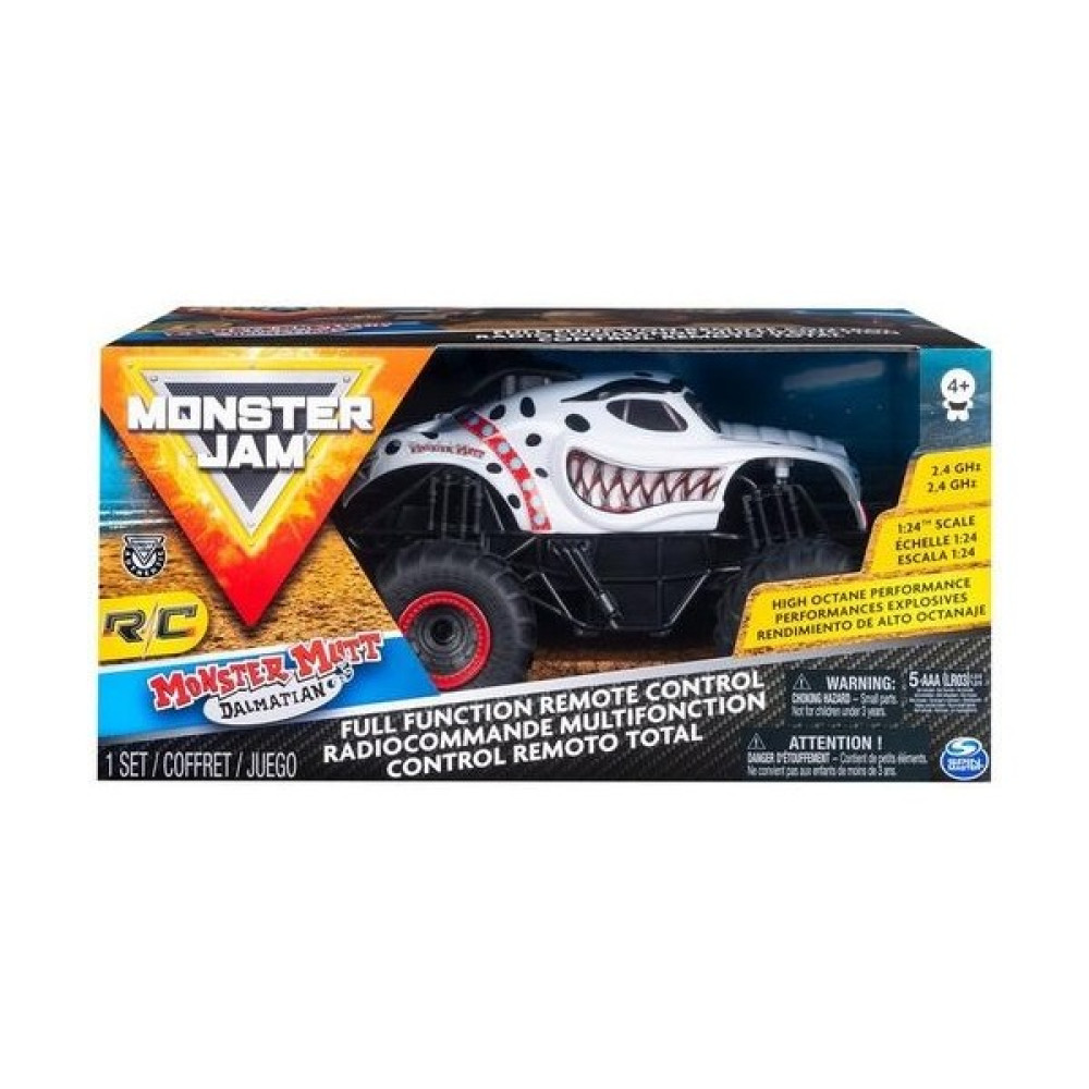 HW MONSTER JAM Monster Jam Mutt Dalmatian Uzaktan Kumandalı Canavar Kamyon Oyuncak Araç Fiyatı