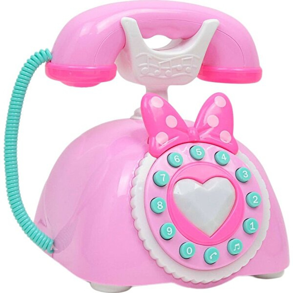 Hw Rivero Blesiya Çocuklar Için Plastik Telefon (Yurt Dışından) - Açık Pembe Eğitici Oyuncak Fiyatı