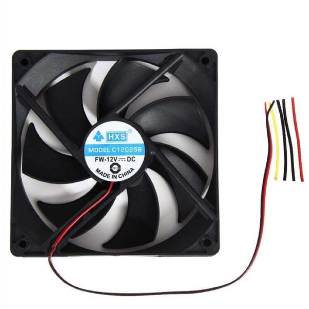 HXSJ Hxs 12CM Siyah Sessiz Kasa Fanı (3pin+Molex) Soğutucular Fiyatı
