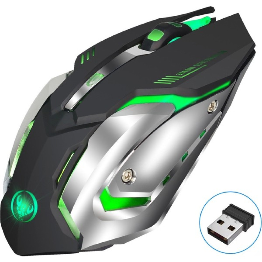 HXSJ M10 2.4ghz USB 2400 Dpı Kablosuz Oyun Faresi (Yurt Dışından) - Siyah Klavye - Mouse Fiyatı