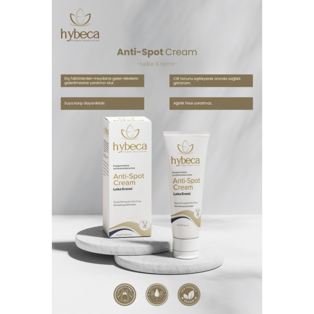 Hybeca Cilt Tonu Eşitleyici Leke Karşıtı Krem 50 ml - Beyaz Oto Boyaları Fiyatı