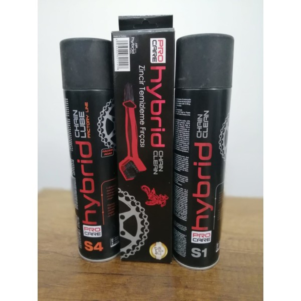 Hybrid 2'li Zincir Yağlama ve Temizleme Set Oto Bakım & Temizlik Ürünleri Fiyatı
