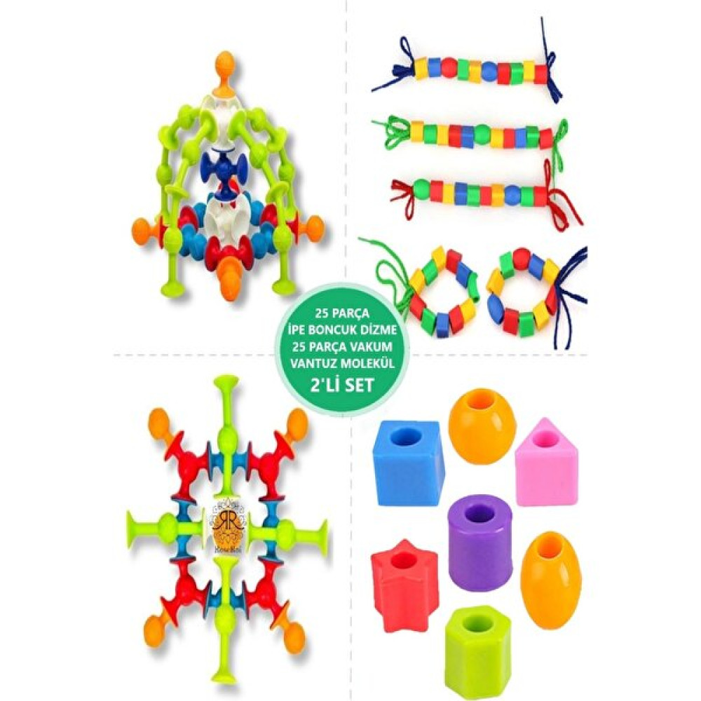 HYD 25 Parça Vakum Molekül Squigz LEGO 25 Parça Ipe Boncuk Dizme Line Up Boncuk Dizme Oyunu Bul Sırala Ögren Ikili Set Oyuncak Eğitici Oyuncak Fiyatı