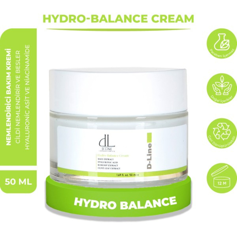 Hydro-Balance Krem, Cilt nem dengesi, Hyaluronik asit, Derin nemlendirme, cilt bariyerini güçlendirme, Nemlendirici Krem Nemlendiriciler Fiyatı