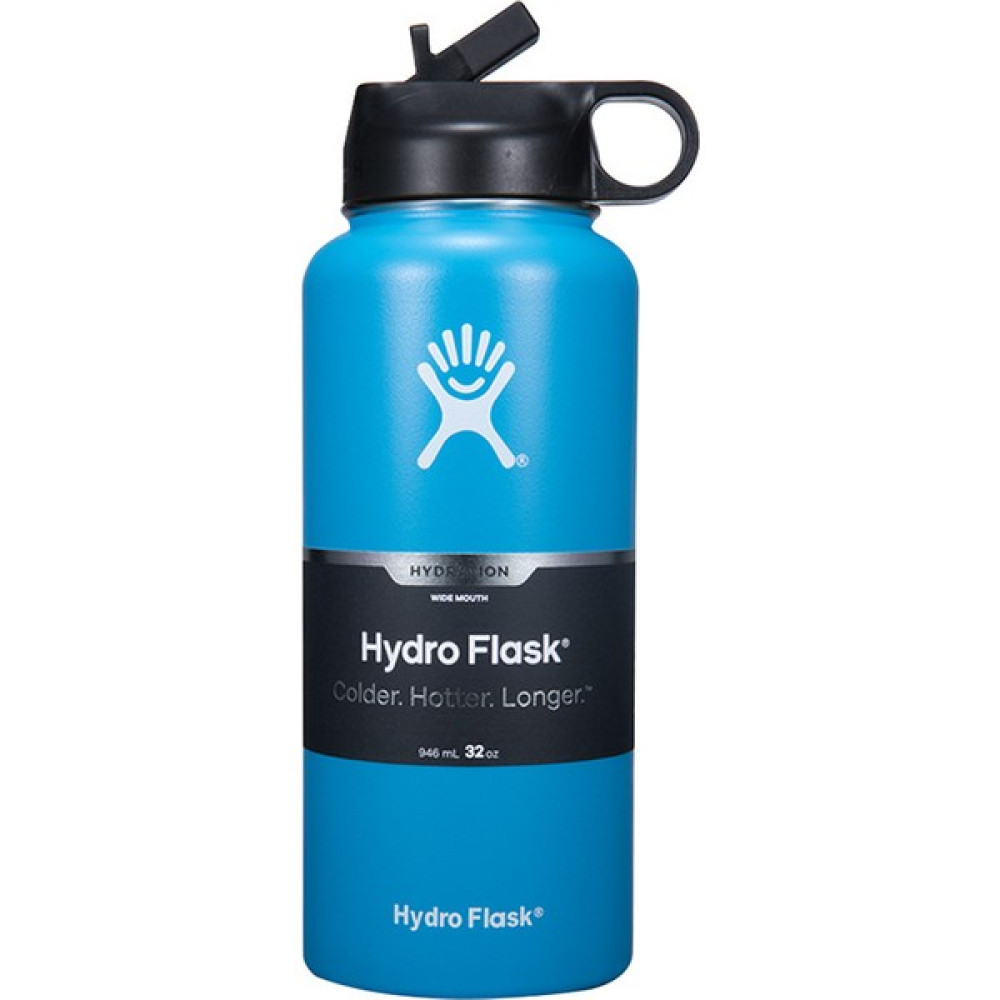 Hydro Flask Paslanmaz Çelik Açık Spor Yalıtımlı Su Şişesi Degrade Renk 946 ml (Yurt Dışından) - Mavi Suluk Fiyatı