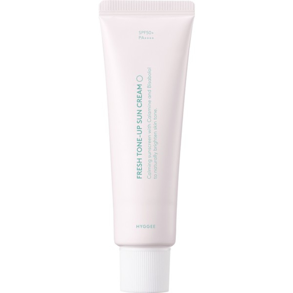 Hyggee Fresh Tone-Up Sun Cream 50 ml Cildi Aydınlatan Güneş Koruyucu, Ton Eşitleyen Güneş Kremi, Mineral Filtreli Güneş Kremi Güneş Kremleri ve Losyonları Fiyatı