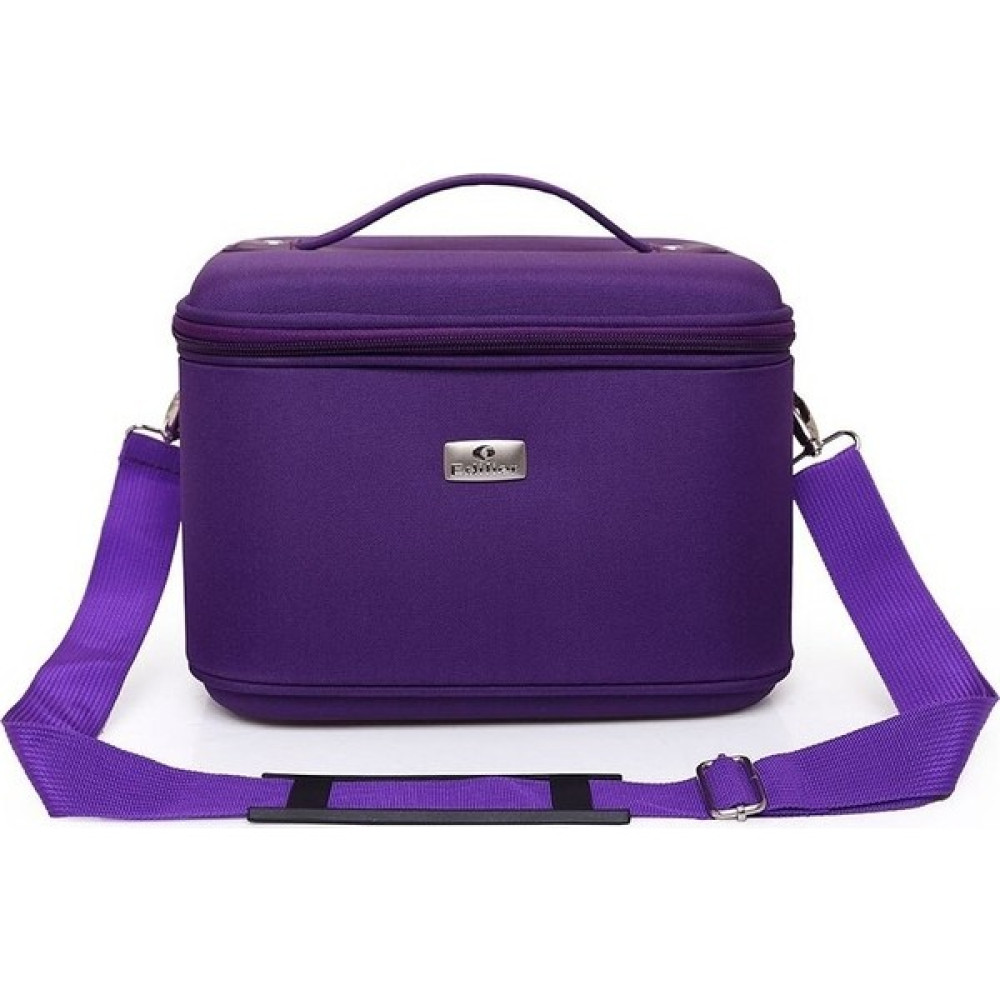 HYM Xinh Mor Küçük Su Geçirmez Kozmetik Çantası Seyahat Saklama Çantası Saklama Çantası (25CM*18CM*19CM) (Yurt Dışından) - Açık Mor Makyaj Fırça ve Aksesuarları Fiyatı