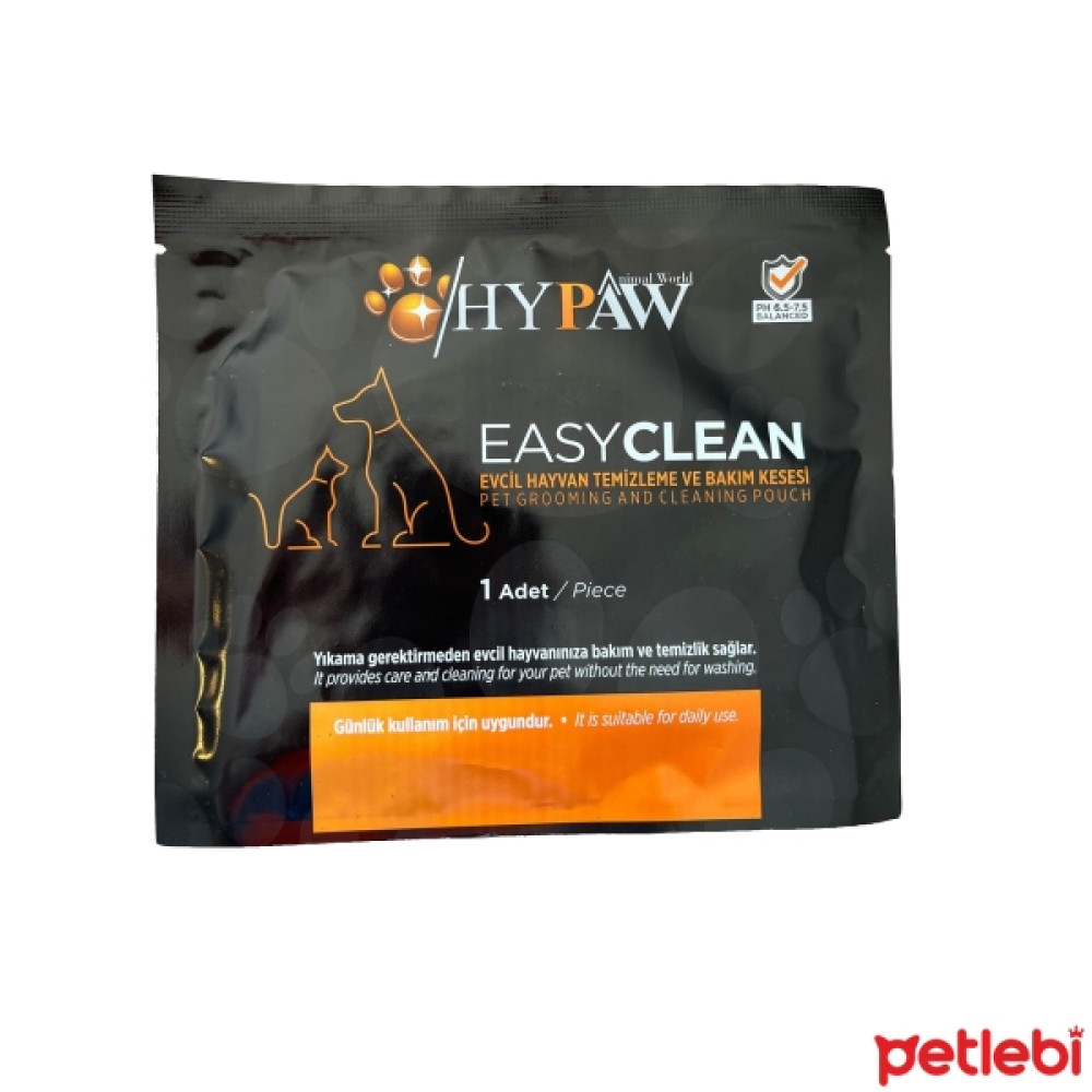 HYPAW Clean Wipes Kedi ve Köpekler için Temizleme ve Bakım Kesesi 23x15cm Evcil Hayvan Ürünleri Fiyatı