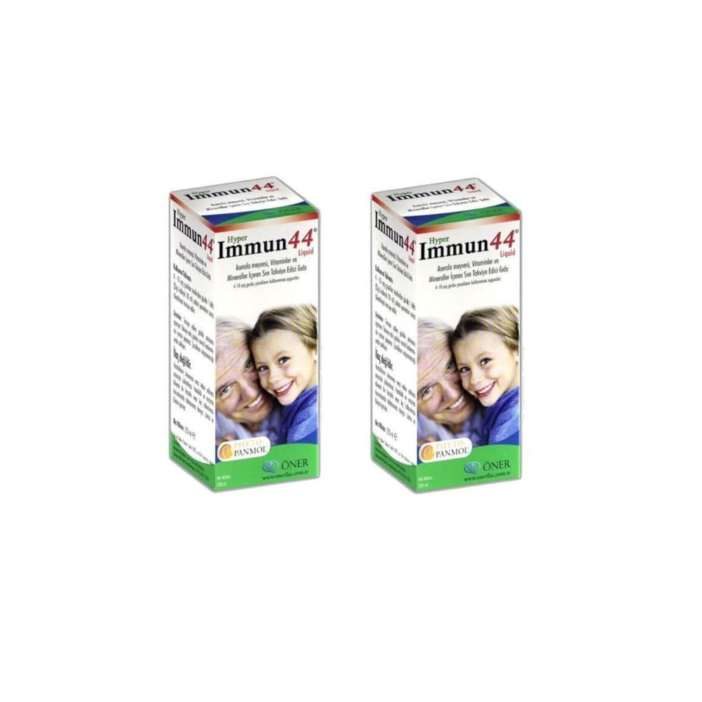 Hyper 2 Adetımmun 44 Şurup 250 ml 2 Adet Sağlık / Diyet Fiyatı