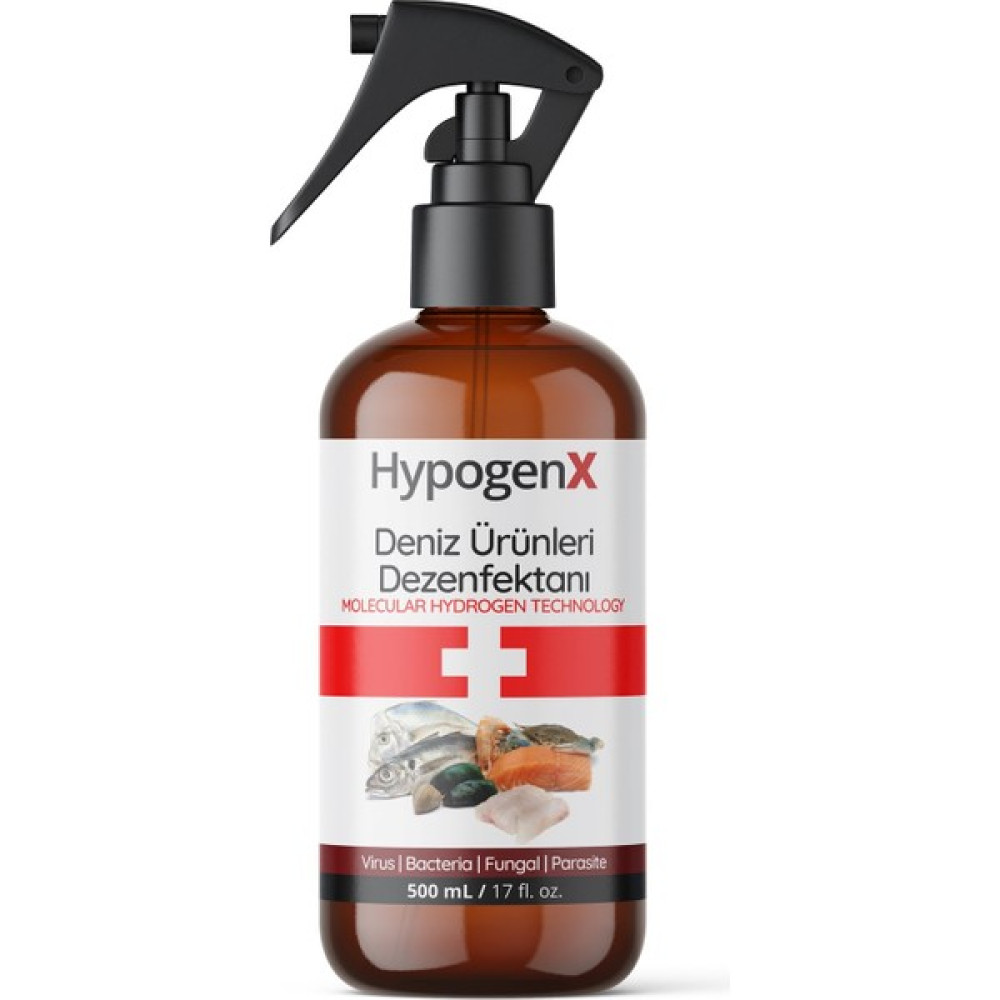 Hypogenx Deniz Ürünleri Dezenfektanı - 500 ml Sprey Başlıklı (Hipokloröz Asit Bazlı) Mutfak Gereçleri Fiyatı