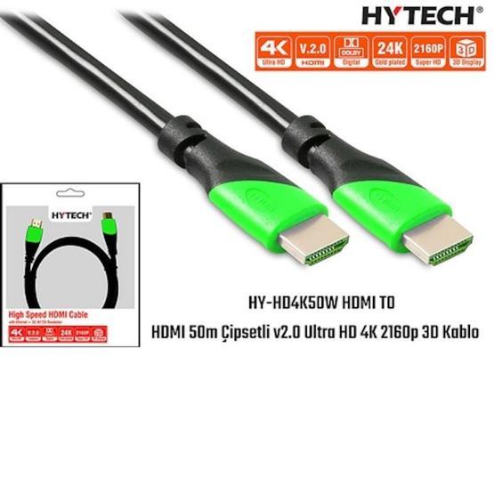 Hytech HY-HD4K50W 50 m HDMI Kablo