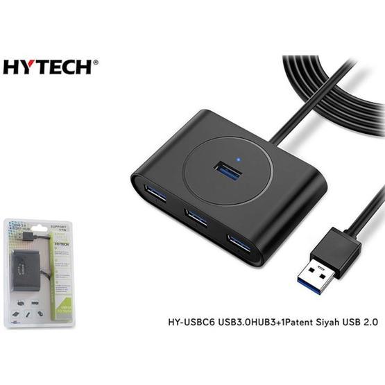 Hytech HY-USBC6 4 Port Usb 3.0 Siyah Usb Hub USB Kablo Fiyatı