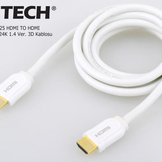 Hytech HY-W225 Siyah 1 m Altın Uçlu HDMI Kablo
