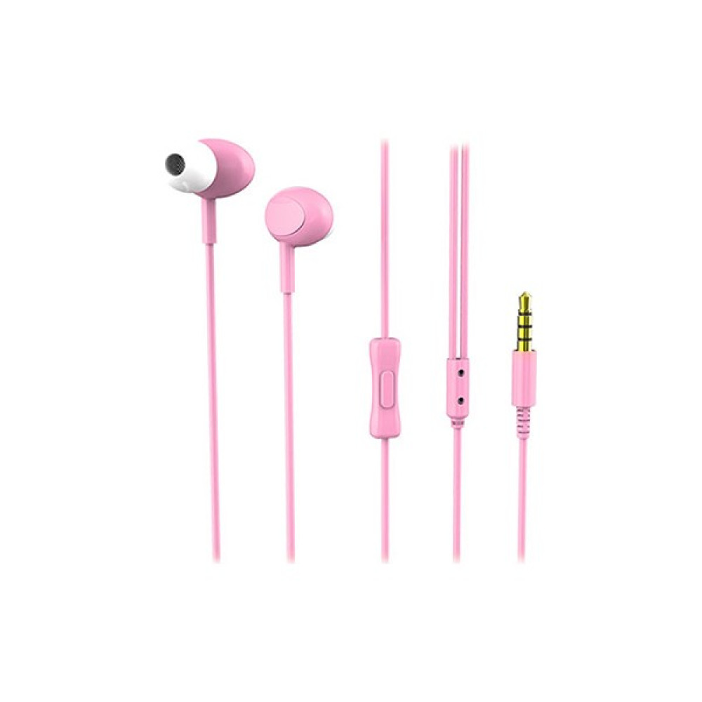Hytech HY-X05 Mobil Telefon Uyumlu Kulak İçi Pembe Mikrofonlu Kulaklık Kulaklık Fiyatı