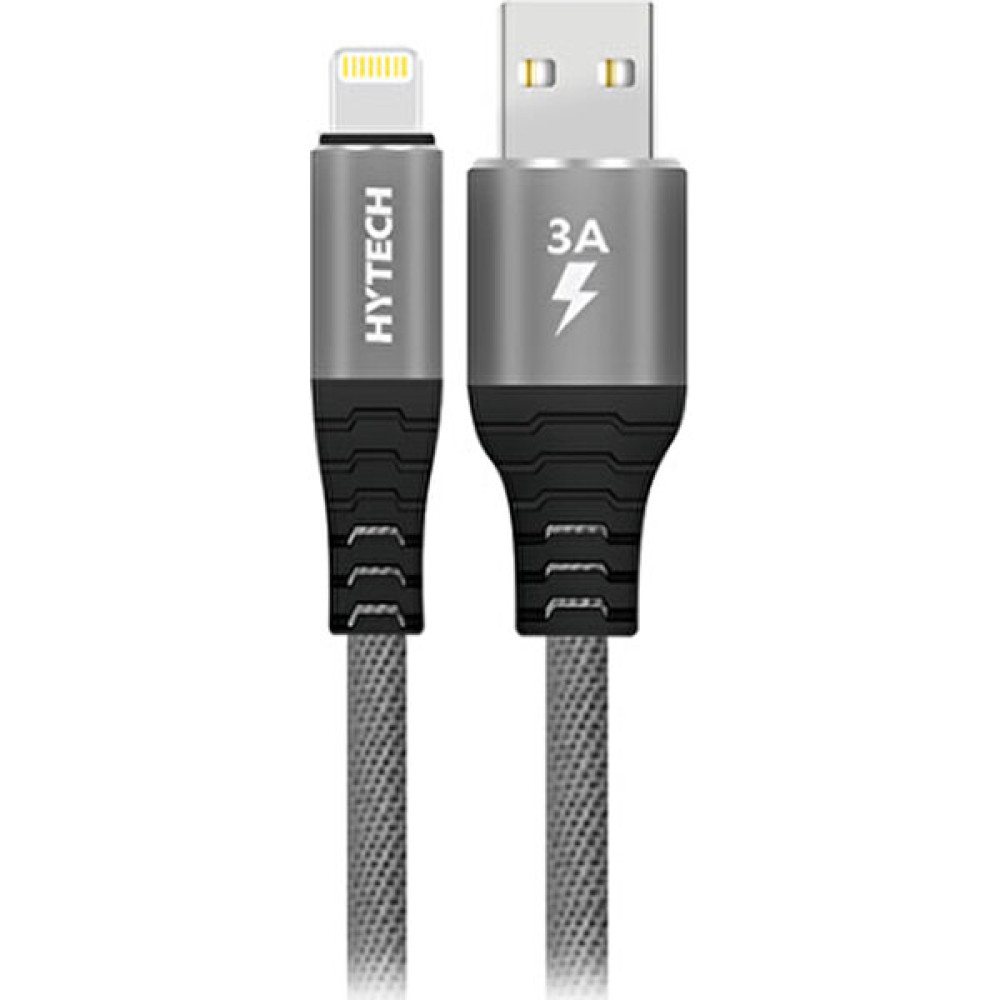 Hytech HY-X310 3A Lightning 1 mt Gri Şarj Kablosu Cep Telefonu Kablosu Fiyatı