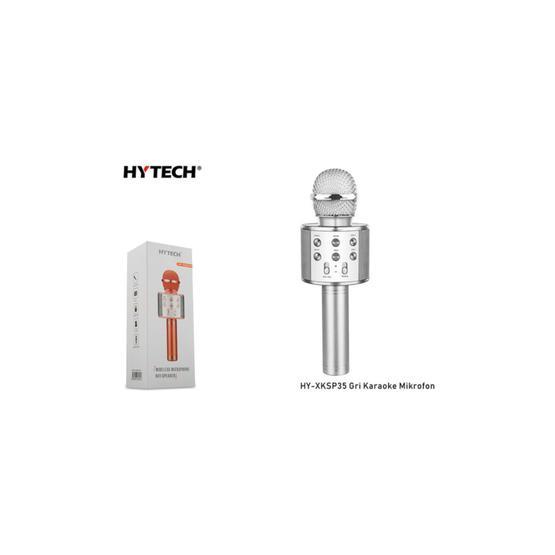 Hytech HY-XKSP35 Gri Karaoke Mikrofon