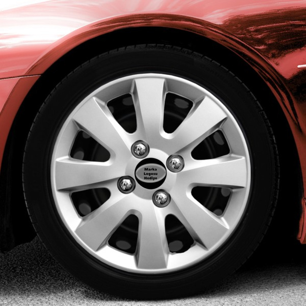 Hyundai Accent Era 14 Inç Jant Kapağı Amblemli Gri 4'lü Takım 137 Jantlar & Jant Aksesuarları Fiyatı