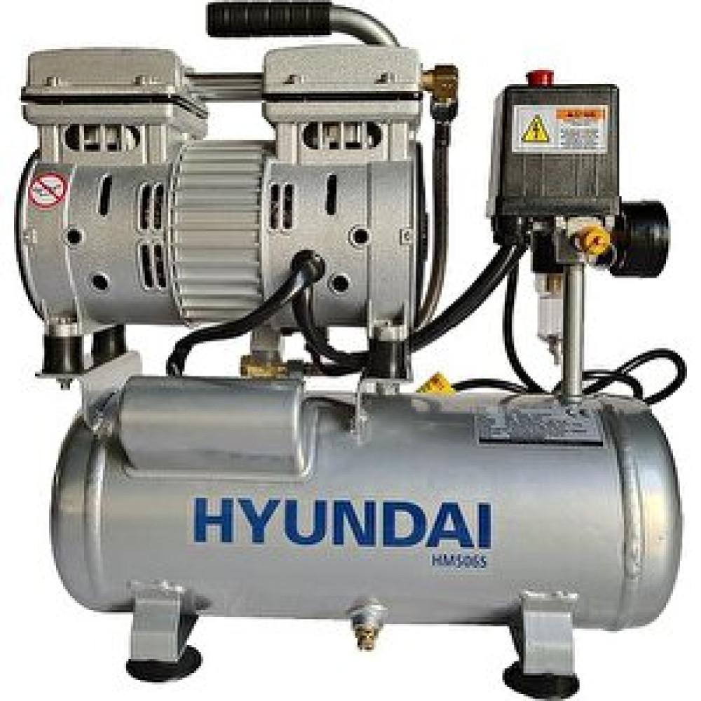 Hyundai Hm506s Hava Kompresörü Sessiz  ve  Yağsız 550w 6 Lt. Yedek Parça - Elektrikli El Aletleri Fiyatı