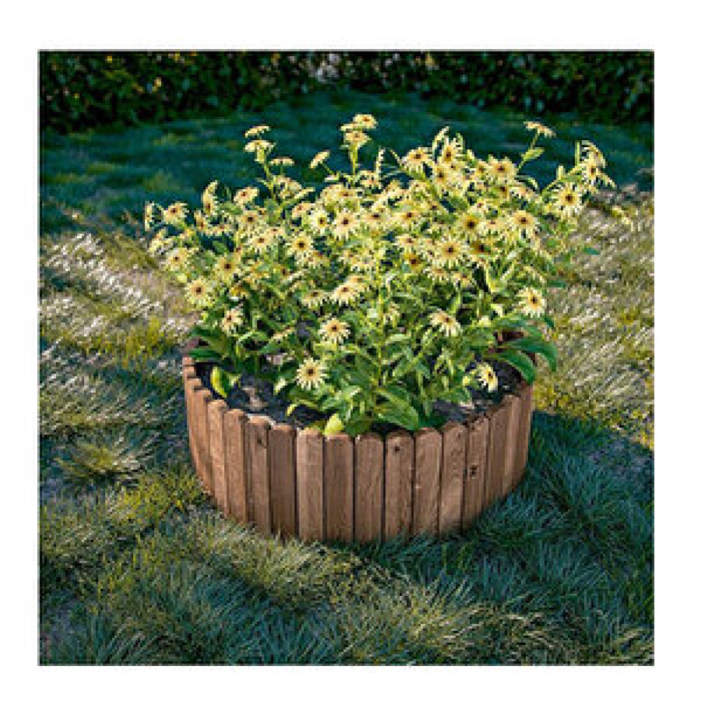 İ-Ahşap (toprak Üstü 20 Cm) Bahçe Çiti Bahçe Bordürü 20 cm Bahçe Çiti Fiyatı