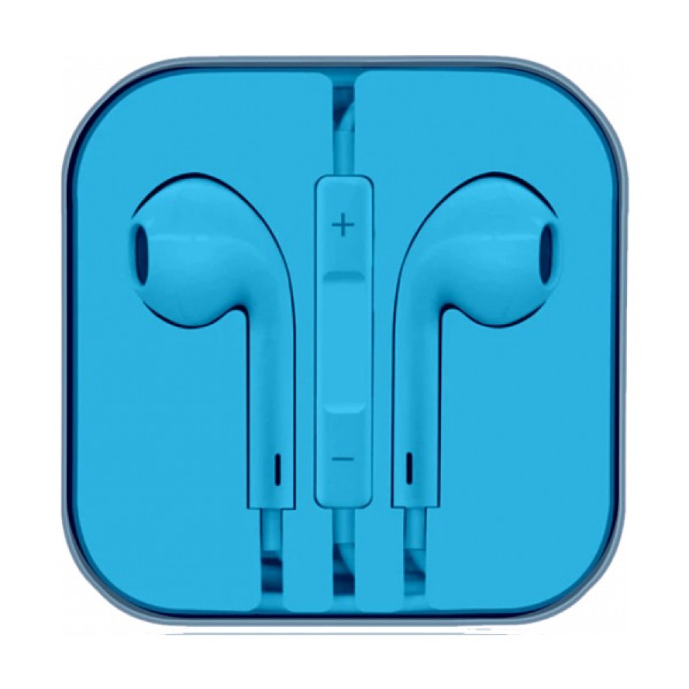 i-Stone Kablolu Kulaklık Iphone Kablolu Kulaklık Android Ios Uyumlu 3.5mm Kulaklık Aux - Mavi Kulaklık Fiyatı