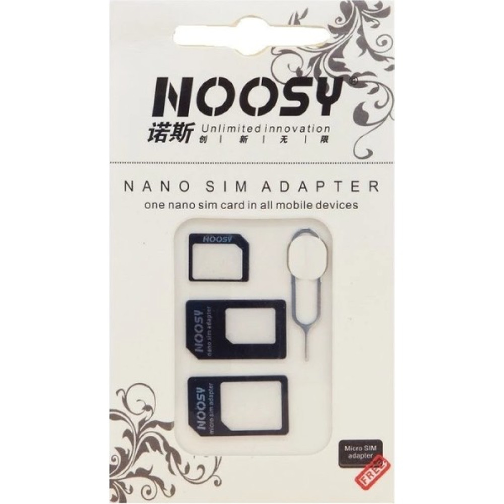 i-Stone Noosy Nano ve Micro Sim Kart Adaptörü Siyah Cep Telefonu Aksesuarı Fiyatı