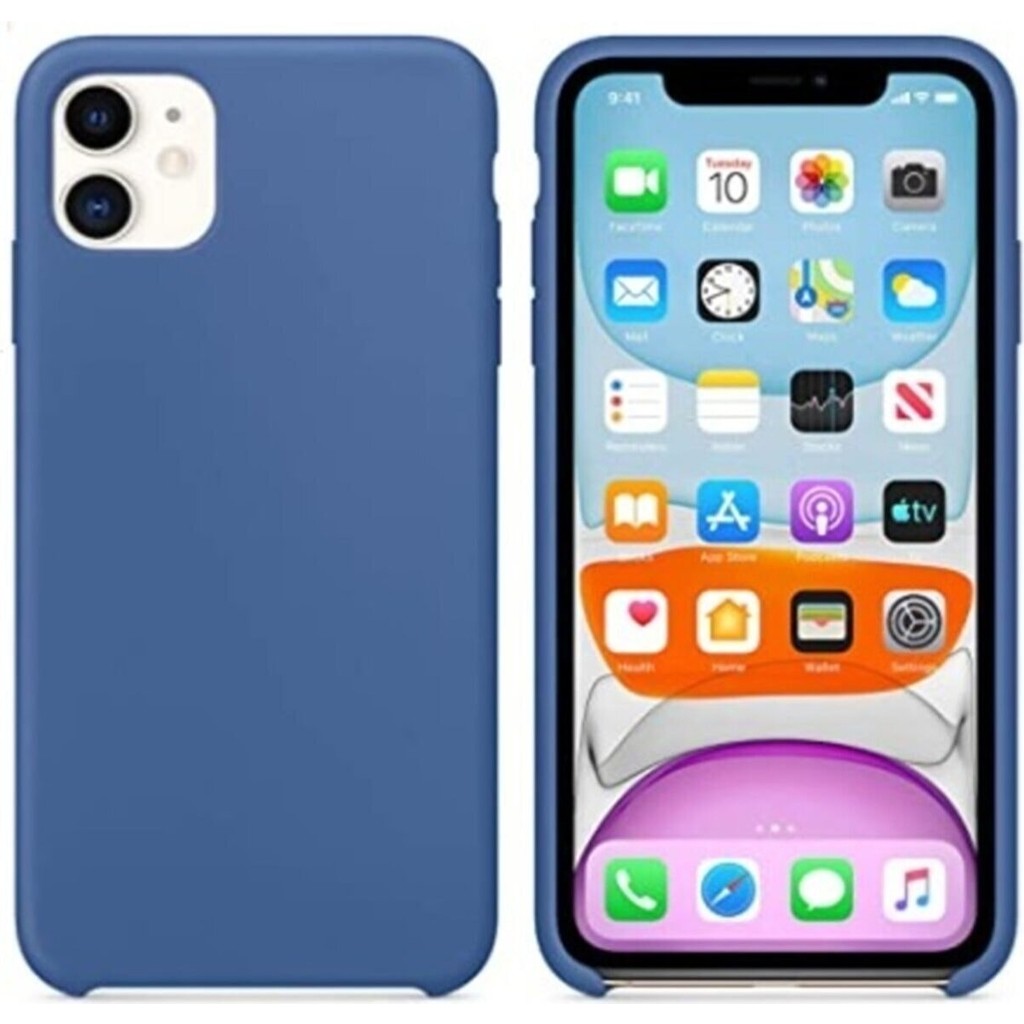 i-Veys Apple iPhone 11 Kadife Lansman Lüx Kılıf - Lacivert Diğer Fiyatı
