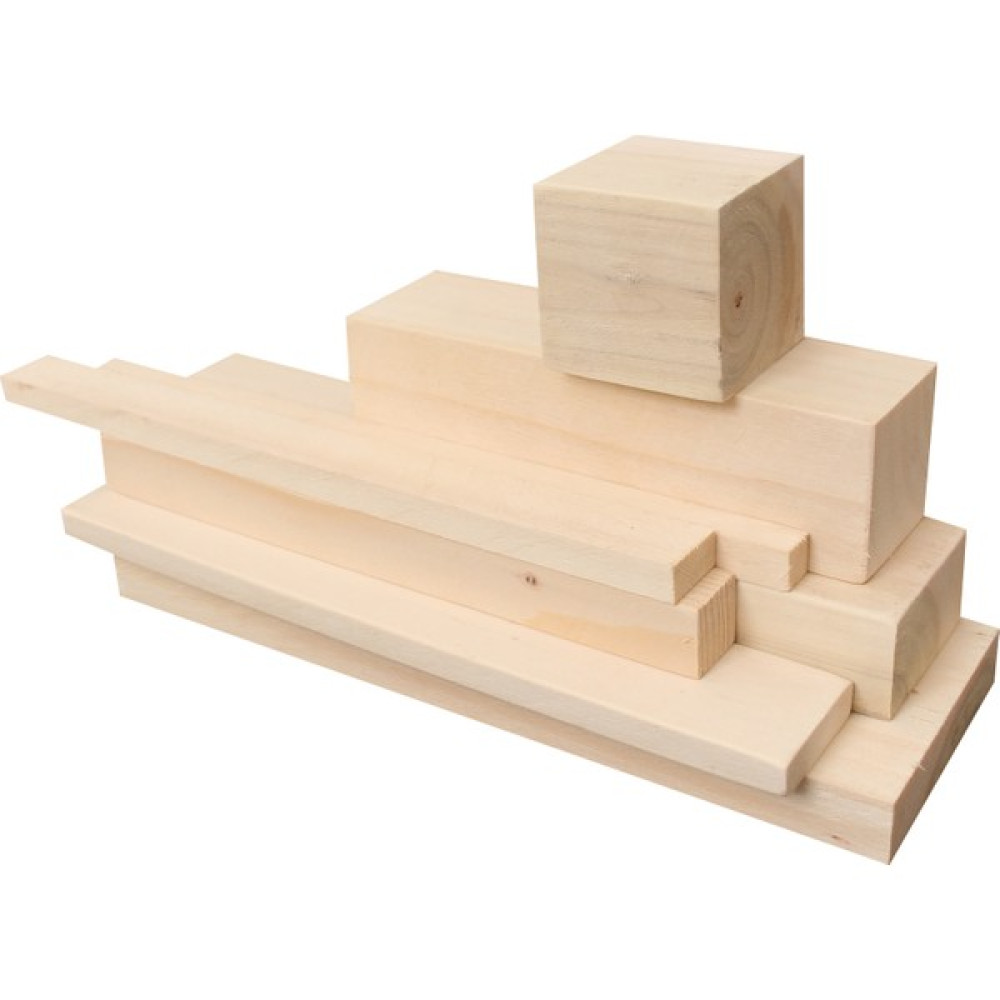 iAhşap Kavak Ahşap Kereste Çıta Taslak Tahta Blok - 2x4 cm x 150 cm 7 Adet Yer / Yüzey Kaplamaları Fiyatı