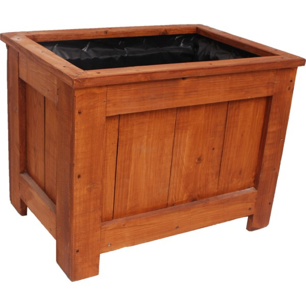 Iahşap Saksı Ahşap Saksı Saksılık Çiçeklik Cafe Otel Saksı 70X45X35 cm - Doğal Saksı ve Aksesuarları Fiyatı